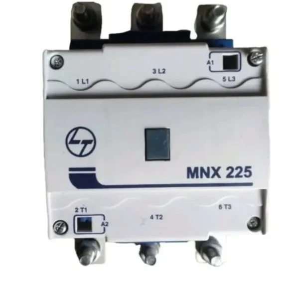 L&T/LK MNX 225 Power Contactor, 225A, 3 Pole, 2NO+2NC, 240V CS94140