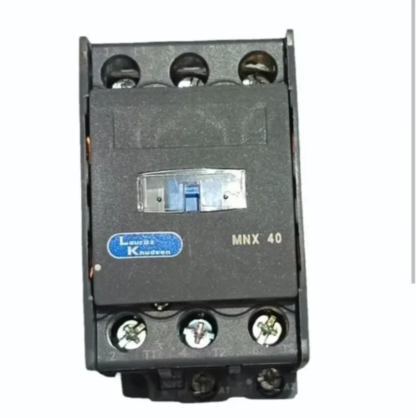 L&T/LK MNX 40 Power Contactor, 40A, 3 Pole, 1 NO, 240V CS94190