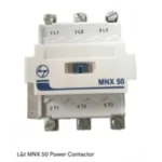 L&T/LK MNX 50 Power Contactor, 50A, 3 Pole, 240V CS97075