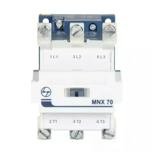 L&T/LK MNX 70 Power Contactor, 70A, 3 Pole, 240V CS97076
