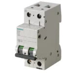 Siemens Betagard 5SL6 10A 2 Pole MCB, C-Curve (5SL62107RC)