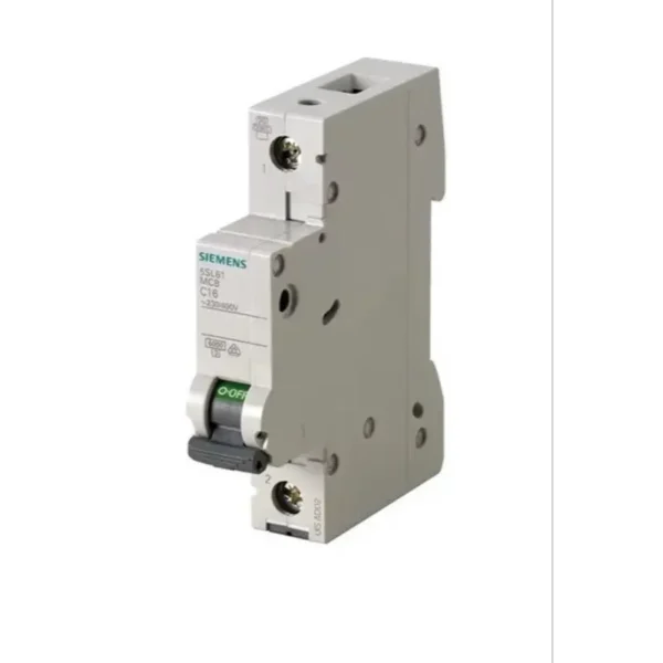 Siemens Betagard 5SL6 3A 1 Pole MCB, C-Curve (5SL61037RC)