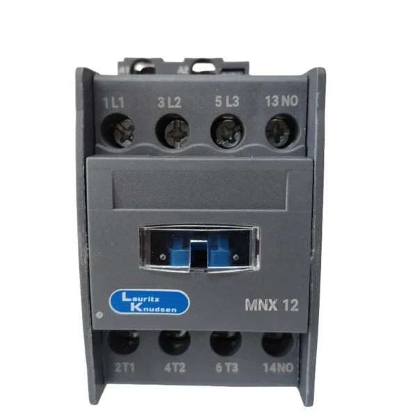 L&T/LK MNX 12 Power Contactor, 12A, 3 Pole, 1 NO, 240V CS94108