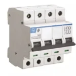 L&T/LK Exora 20A Four Pole MCB, C-Curve, 10kA (BA40200C)
