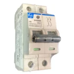 L&T/LK Exora 6A Double Pole MCB, C-Curve, 10kA (BA20060C)