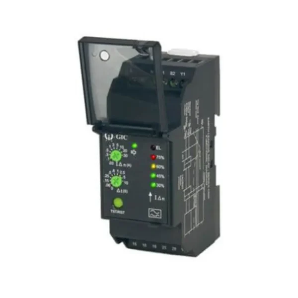 GIC 17G755GF2 Earth Leakage Relay 15 VDC 30mA-30A