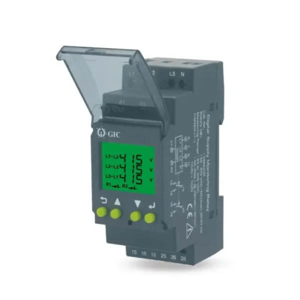 GIC DMA220 Digital Voltage Monitoring Relay SM800  85-300 VAC/DC 1 C/O