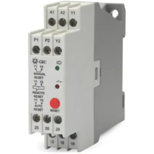 GIC MJ83BK Thermistor Relay Series 110-240 VAC 2 C/O