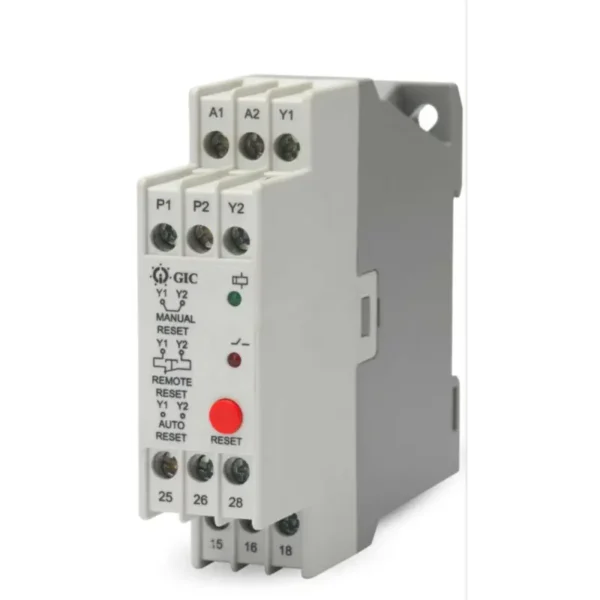 GIC MJ91BK Thermistor Relay Series 220-440 VAC 1 C/O