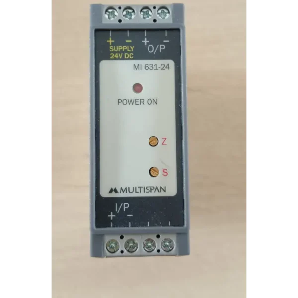 MULTISPAN MI-631-24-VA Signal Isolators Dual Display V-A Meter