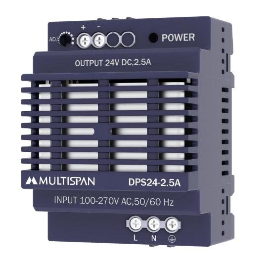 Multispan DPS24-2.5A Switch Mode Power Supply 90X70