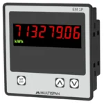 Multispan EM-1P Single Phase KWh Meter 100 -270V AC/DC Supply 96X96