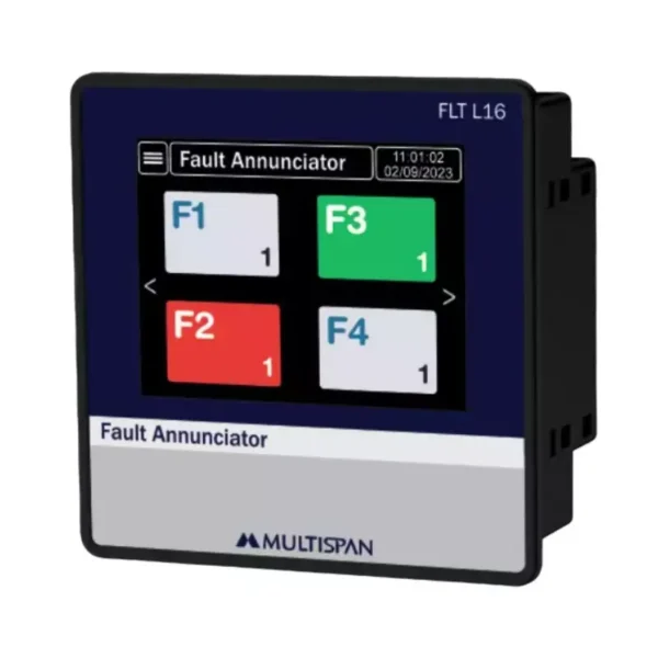 Multispan FLT-L16  Fault Annunciator 4-20mA Output 96X96