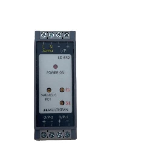 Multispan LD-632 Load Cell Signal Isolator and Transmitter 76X27