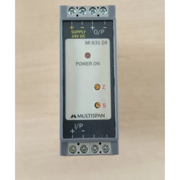 Multispan MI-631-24-02 Signal Isolators 24V DC Supply