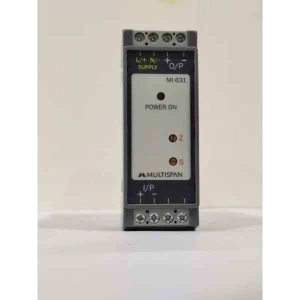 Multispan MI-631-E3-VV Vertical  Signal Isolators 4-20mA DC