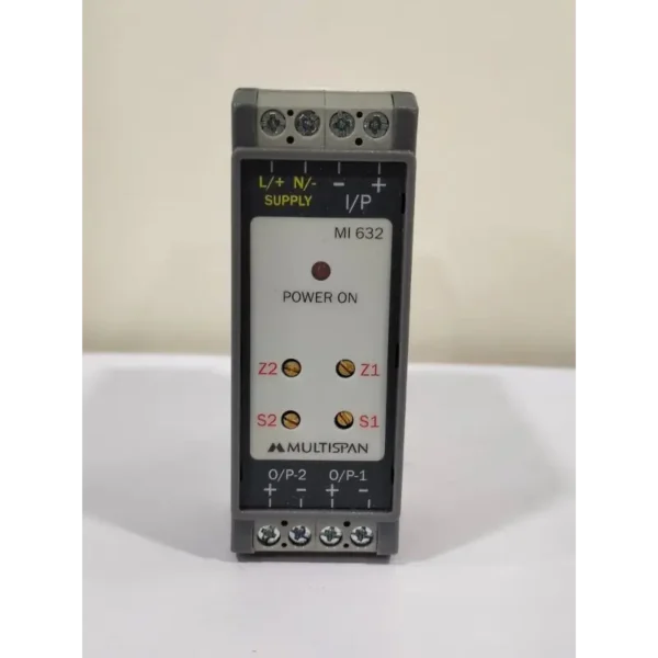 Multispan MI-632-E3-V-VV Signal Isolator | 0-10V DC Input