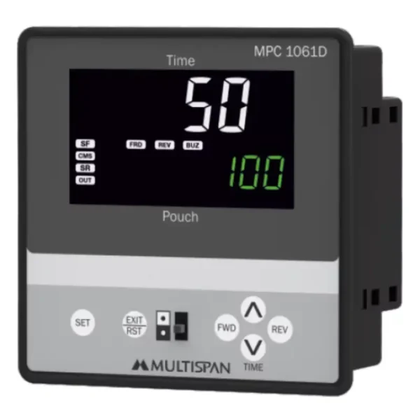 Multispan MPC-1061D Photo Electric Controller 110V AC Supply 96X96