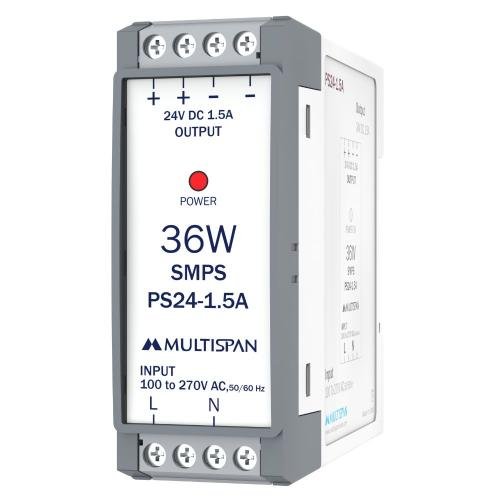 Multispan PS24-1.5A Switch Mode Power Supply 76X27