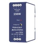 Multispan PS24-6.5A-P Power Supply Plastic 105X45