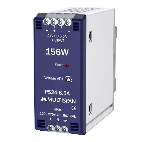 Multispan PS24-6.5A Switch Mode Power Supply 105X45