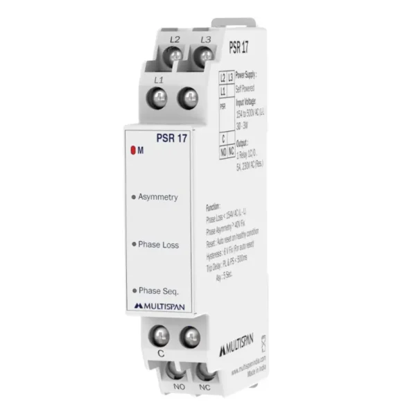 Multispan PSR-17 Phase Sequence Relay 90X17.5