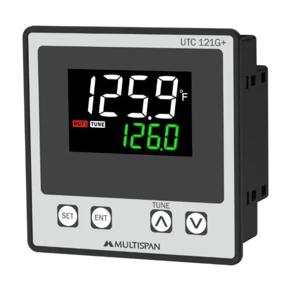Multispan UTC-121G+ Universal Input PID Controller Dual Display 96X96