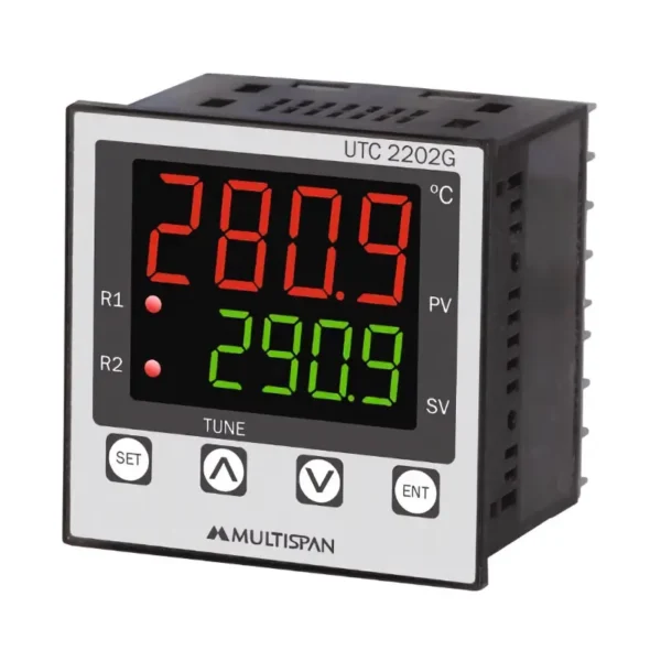 Multispan UTC-2202G PID Temperature Controller 72X72