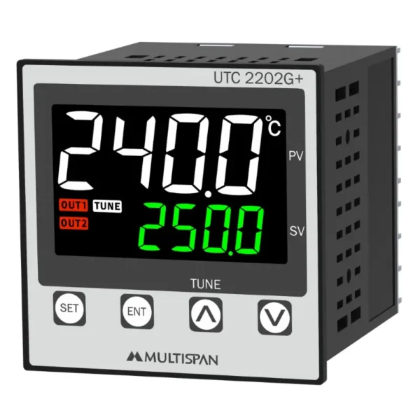 Multispan UTC-2202G+ Temperature Controller 72X72