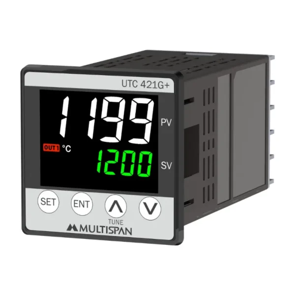 Multispan UTC-421G+ Universal Input PID Controller Dual Display 48X48