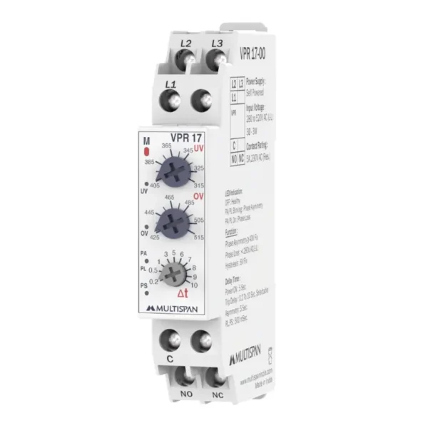 Multispan VPR-17 Voltage Protection Relay 90X17.5