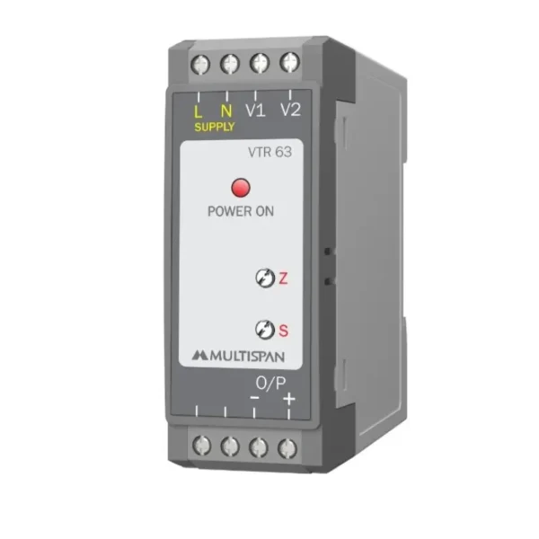 Multispan VTR-63 Voltage Transducer 24V DC Supply 76X27