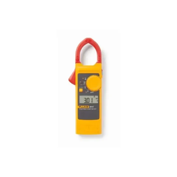Fluke 301C 1000A AC Clamp Meter with Test Leads High Current Digital Clamp Meter 300V
