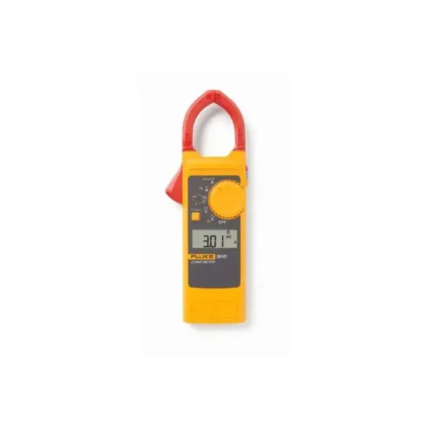 Fluke 301D 600A AC/DC Digital Clamp Meter for Industrial Electrical Testing 300V