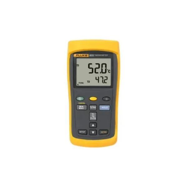 Fluke 52 II Dual Input Digital Thermometer with Dual Probe Measurement