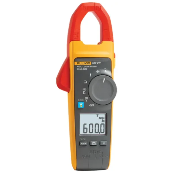 Fluke 902 FC True RMS HVAC Clamp Meter for Heating and Cooling Technicians 600V