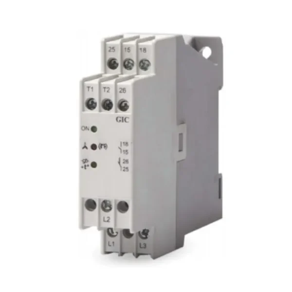 GIC MLD4BS Three Phase Wire Thermistor Preventor Relay 400 VAC