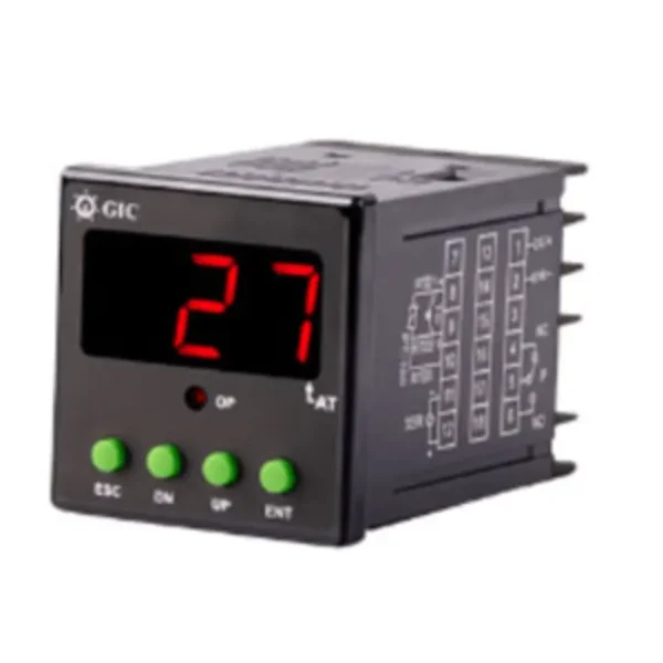 GIC TCS2T100 Temperature Controller 3 digit dual display