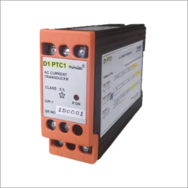 Minilec D1 PTC1 Single Phase AC Current Transducer 76X30.5