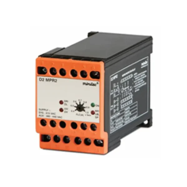 Minilec D2 MPR2 Current Sensing Phase Failure Relay 76X56.5