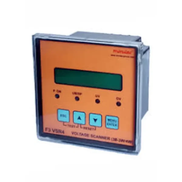 Minilec F3 VSR4 Phase Failure Relay Voltage Scanner 96X96