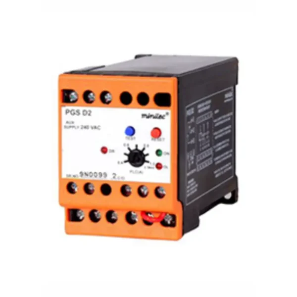 Minilec PGS D2 Single Phase Pump Protection Relay 240V AC 76X56.5