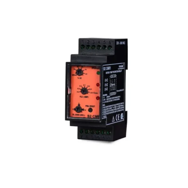 Minilec S2 CMR1 Current Sensing Phase Failure Relay 90X35