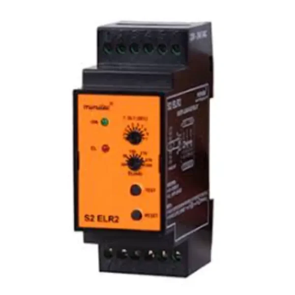 Minilec S2 ELR2 Earth Leakage Relay Power ON delay 1-10 Sec 90X35