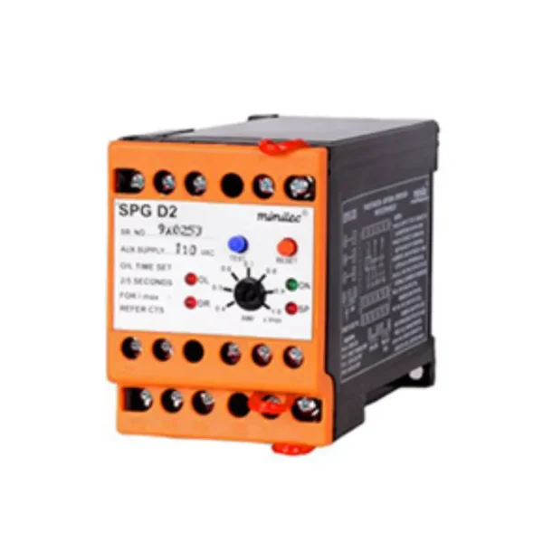 Minilec SPG D2 Motor Protection Relay 76X56.5
