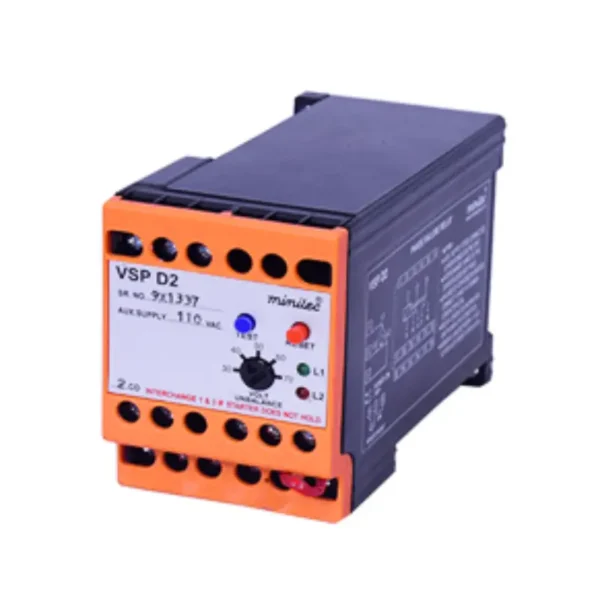 Minilec VSP D2 Phase Failure Relay 2CO 76X56.5
