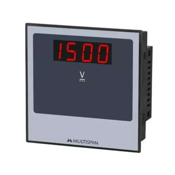 Multispan AV-24DZ Digital Dc Ampere Meter 100 -270V AC/DC Supply 72X72
