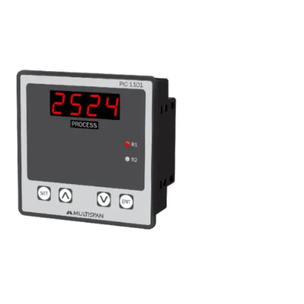 Multispan PIC-1101 Process Indicator 4-Digit Single Display 96X96