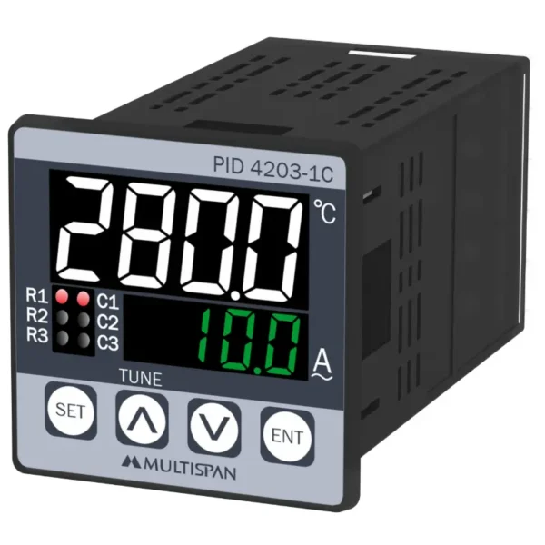 Multispan PID-4203-1C Universal Input Controller With Analog Output 48X48