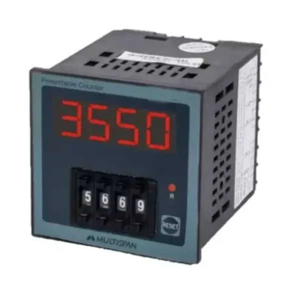 Multispan TWS-2500ST Thumbwheel Counter 100-270V AC Supply 72X72